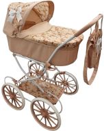 Wózek Retro dla lalek z torbą