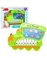 Pianinko elektryczne dla malucha zielone