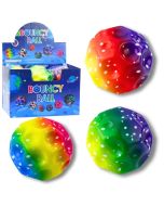 Piłeczka z wgłębieniami do ugniatania 10cm MIX