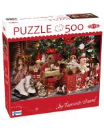 Puzzle 500 Christmas presents and toys