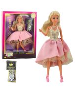 Lalka Anlily w eleganckiej sukni balowej