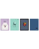 Zeszyt A5/16K kratka kolorowa 70g UV mix (20szt)