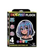 Diamond Dotz - Adults Flocked Neon Anime Girls