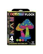 Diamond Dotz - Adults Flocked Neon Good Vibes