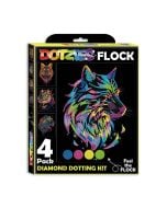 Diamond Dotz - Adults Flocked Wild Neon