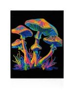 Diamond Dotz - Adults Flocked Neon Mushrooms