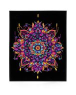 Diamond Dotz - Adults Flocked Neon Mandala