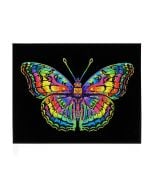 Diamond Dotz - Adults Flocked Neon Butterfly