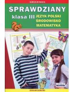 Sprawdziany SP 3 J. polski. Środowisko. Matematyka