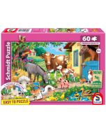 Puzzle PQ 60 Zwierzęta na farmie