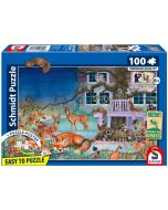 Puzzle PQ 100 Zwierzęta nocą