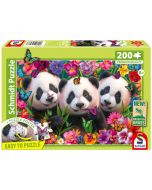 Puzzle PQ 200 Trzy pandy