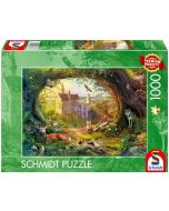 Puzzle PQ 1000 Bajkowy zamek i magiczny las