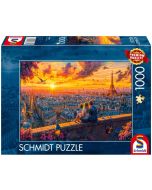 Puzzle PQ 1000 Szepty z dachu Paryża