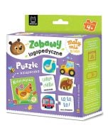 Mały miś to lubi! Zabawy logopedyczne. Puzzle