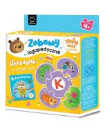 Mały miś to lubi! Zabawy logopedyczne. Układanki