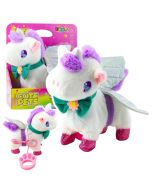 Interaktywny jednorożec na smyczy chodzi, dżwięk