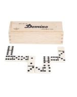 Domino Double 6 w drewnianym etui LONGFIELD