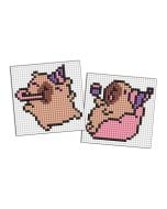 Diamentowa mozaika na magnes - Kapibara 2 9x9cm