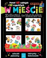 W mieście. Zadania do wyklejania