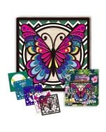 Zestaw do tworzenia obrazów z drewna - Motyl