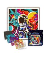 Zestaw do tworzenia obrazów z drewna - Kosmos