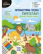 Teczka interaktywna zwierzaki KIDEA