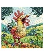 Mozaika piankowa kogut 25x25cm