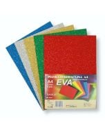 Pianka brokatowa A4 Eva mix biodegrad. 5szt