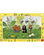 Puzzle 15 Krecik na wycieczce DINO