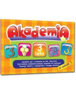 Akademia - 3 lata +32 naklejki Greg