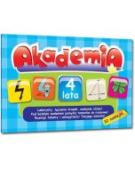 Akademia - 4 lata + 32 naklejki Greg