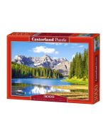 Puzzle 3000 Jezioro Misurina - Włochy CASTOR