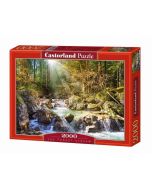 Puzzle 2000 Strumyk w lesie CASTOR
