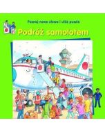Podróż samolot. Poznaj nowe słowa i ułóż puzzle