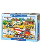 Puzzle 40 maxi - Na budowie CASTOR
