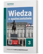 Cyfrowe odzwierciedlenie podręcznika (E-book) Wiedza o społeczeństwie 3. Zakres rozszerzony. Liceum i technikum