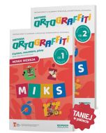Ortograffiti. MIKS.  Poziom zaawansowany. Część 1 i 2. Klasy IV-VI. Zestaw