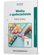 okladka karty pracy wiedza o spoleczenstwie szkola ponadpodstawowa 1 klasa zakres podstawowy
