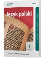 okladka podrecznika jezyk polski szkola ponadpodstawowa 1 klasa linia 2 czesc 2 zakres podstawowy i rozszerzony