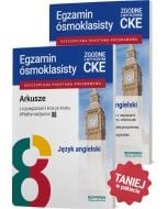 Pakiet arkusze, repetytorium. Egzamin ósmoklasisty 2026. Język angielski