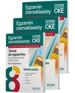 Pakiet niezbędnik, repetytorium, arkusze.  Egzamin ósmoklasisty 2026. Matematyka