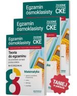 Pakiet niezbędnik, repetytorium, arkusze. Egzamin ósmoklasisty 2026. Matematyka
