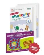 Ortograffiti z Bratkiem. Wersja 45 minut. Klasa 1. Komplet z alfabetem sensorycznym
