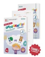 Ortograffiti z Bratkiem. Wersja 45 minut. Klasa 1. Komplet z kartami pracy i teczką