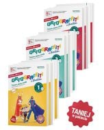 Ortograffiti z Bratkiem. Wersja 90 minut. Klasy 1, 2, 3. Komplet z kartami pracy i teczkami