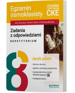 Zadania z odpowiedziami. Egzamin ósmoklasisty 2027. Język polski. Repetytorium