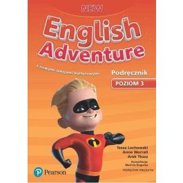 English Adventure New 3 SB + CD PEARSON – Angielski dla Dzieci!